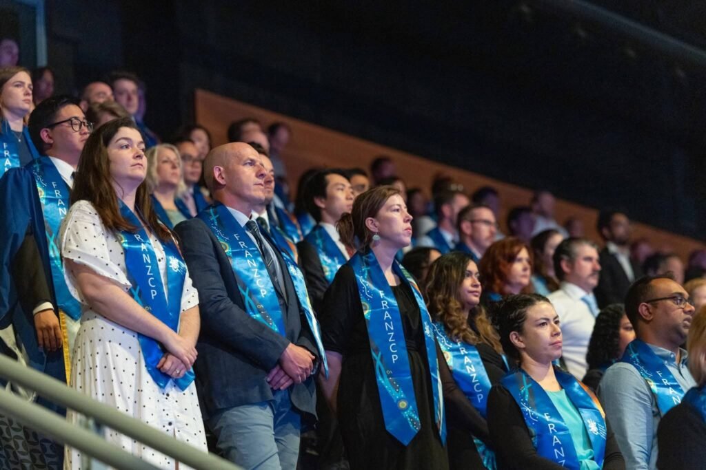 franzcp Fellowship of the Royal Australian and New Zealand College of Psychiatrists.